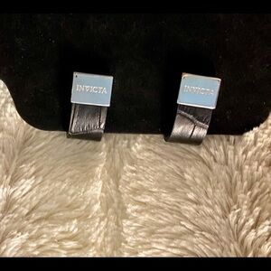 🌸Invicta SS Strap Cufflinks🖤🤍